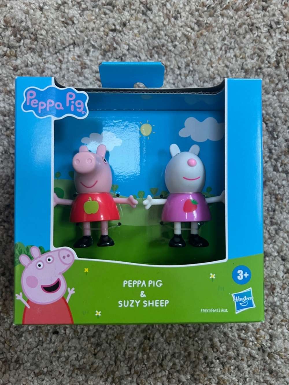 Peppa Pig Figures Set by Peppa Pig - Red and Pink Dresses